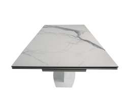 CESARE Extendable Dining Table with ceramic top