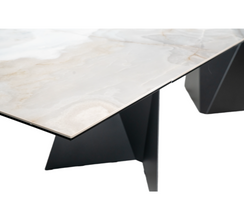 ALDO Extendable Dining Table with ceramic top