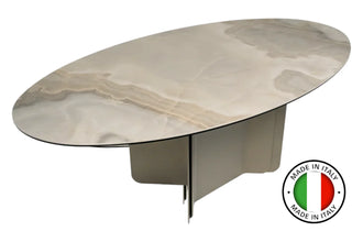 LORENZO Dining Table with ceramic top