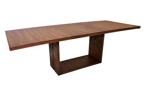 Wood Dining Table with Extension TERRA