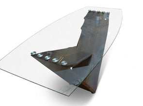 Glass top Dining Table WINNIE