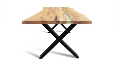 Solid Wood Dining Table RUBAN-110