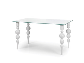 Clear Glass Dining Table IMPRESJA