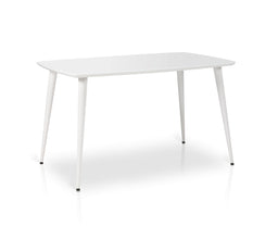 Rectangular Glass Top Dining Table ESSIE