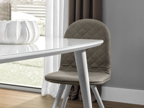Square Glass Top Dining Table ESSIE