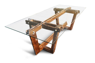 Glass top Dining Table FROMM
