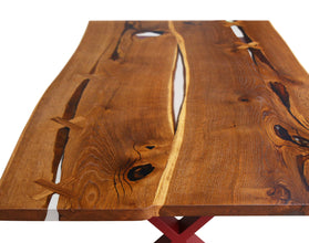 Solid Wood Dining Table RUBAN-100