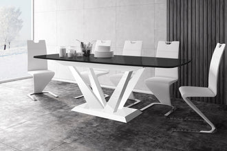 Dining Set LETTO: table + 6 chairs