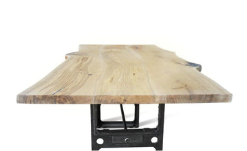 Solid Wood Dining Table RUBAN-180