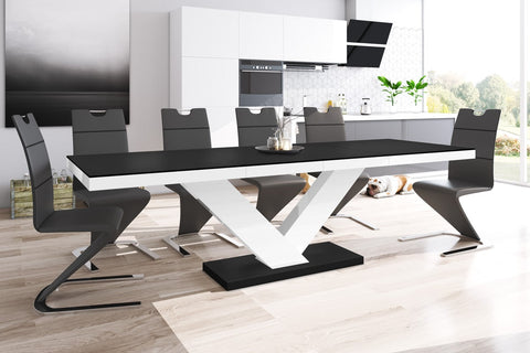 Dining Table with Extension NICTORIA