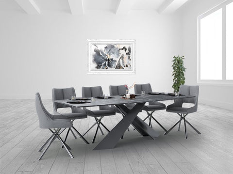 Dining Set VIOLA-180: table + 6 chairs