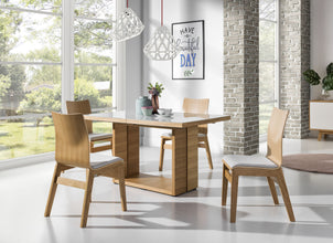 Dining Set MADEIRA: table + 4 chairs