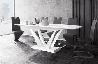 Dining Set LETTO: table + 6 chairs