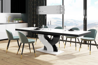 Dining Set BELLE: table + 6 chairs